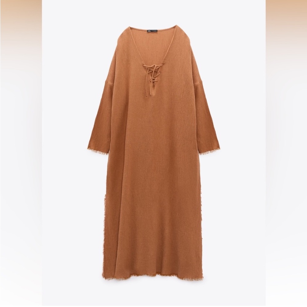 Zara muslin kaftan